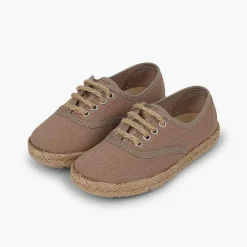 Zapatillas<Pisamonas Zapatillas Niños Suela Y Cordones Yute