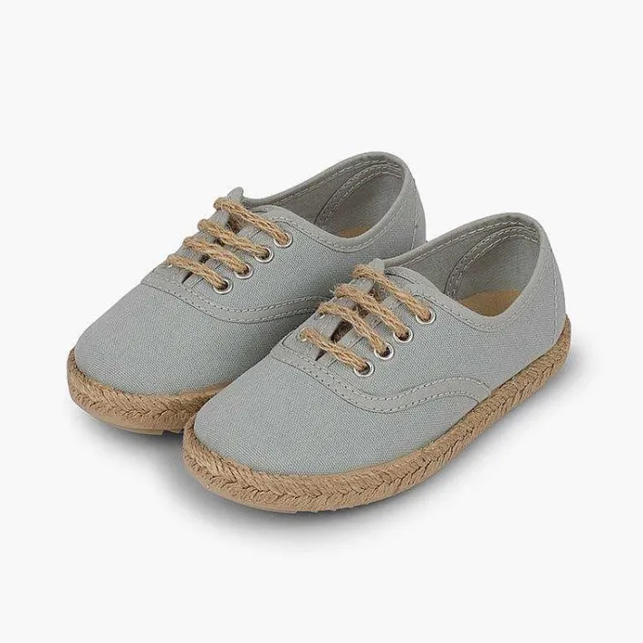 Zapatillas<Pisamonas Zapatillas Niños Suela Y Cordones Yute