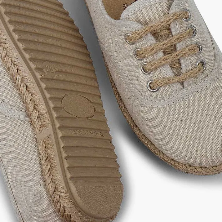 Zapatillas<Pisamonas Zapatillas Niños Suela Y Cordones Yute