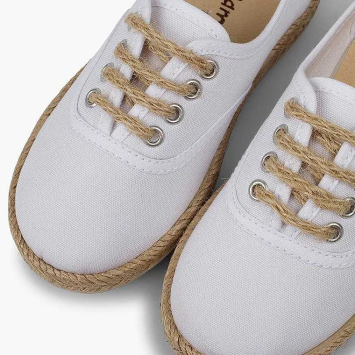 Zapatillas<Pisamonas Zapatillas Niños Suela Y Cordones Yute