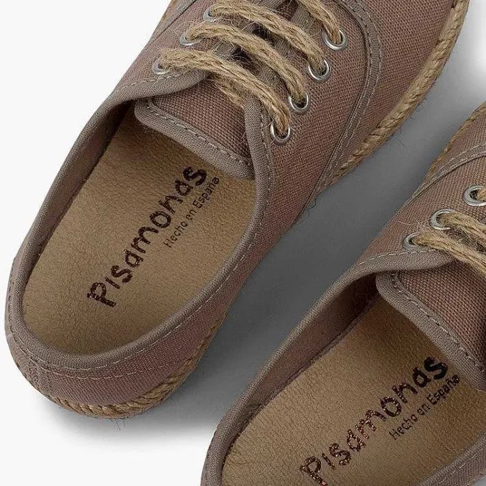 Zapatillas<Pisamonas Zapatillas Niños Suela Y Cordones Yute