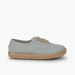 Zapatillas<Pisamonas Zapatillas Niños Suela Y Cordones Yute