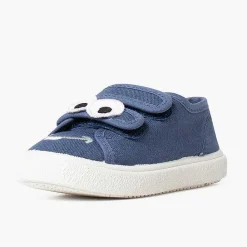 Zapatillas<Pisamonas Zapatillas Ojitos Doble Cierre Adherente Color Azul