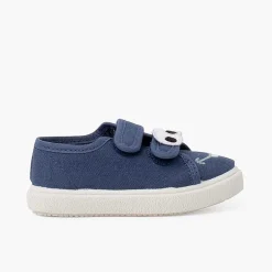 Zapatillas<Pisamonas Zapatillas Ojitos Doble Cierre Adherente Color Azul