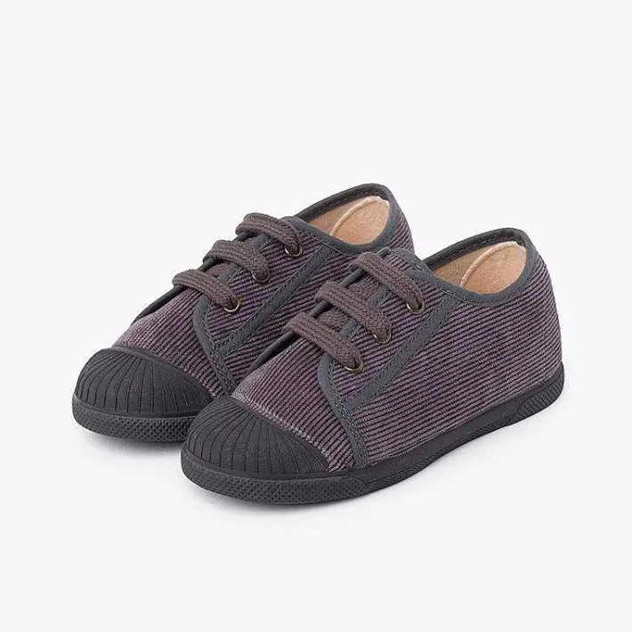Zapatillas<Pisamonas Zapatillas Pana Puntera Goma Niños
