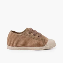 Zapatillas<Pisamonas Zapatillas Pana Puntera Goma Niños
