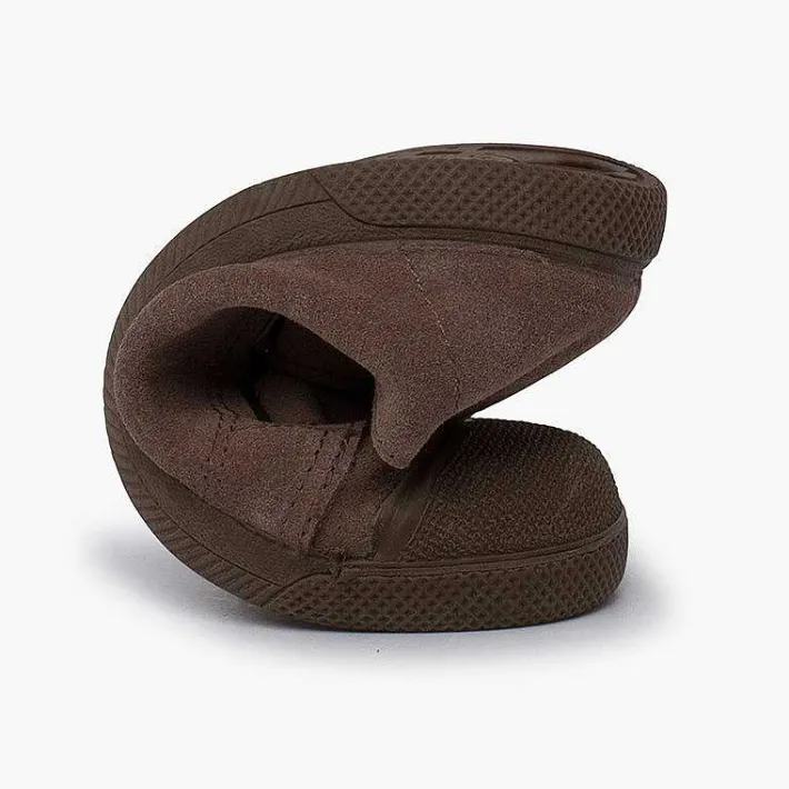 Zapatillas<Pisamonas Zapatillas Serraje Niños Puntera Goma