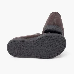 Zapatillas<Pisamonas Zapatillas Serraje Niños Puntera Goma