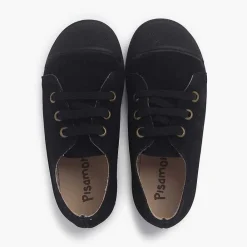 Zapatillas<Pisamonas Zapatillas Serraje Puntera De Goma Y Cordones