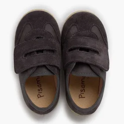 Zapatillas<Pisamonas Zapatillas Serraje Y Piel Gante