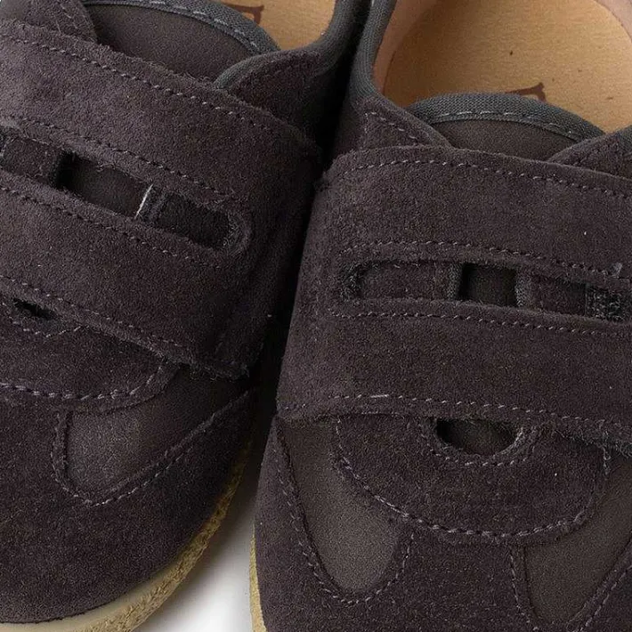 Zapatillas<Pisamonas Zapatillas Serraje Y Piel Gante