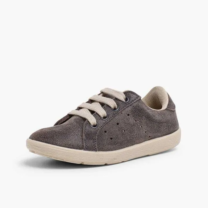 Zapatillas<Pisamonas Zapatillas Sneakers Para Niños Serraje Color Gris