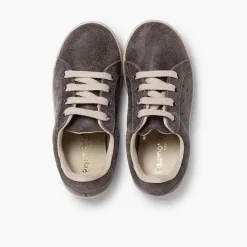 Zapatillas<Pisamonas Zapatillas Sneakers Para Niños Serraje Color Gris