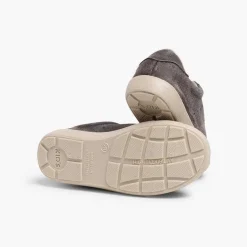 Zapatillas<Pisamonas Zapatillas Sneakers Para Niños Serraje Color Gris