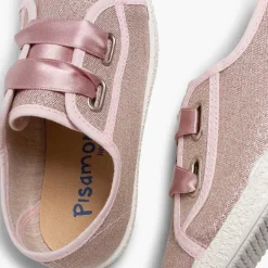 Zapatillas<Pisamonas Zapatillas Tejido Metalizado Lazo Raso