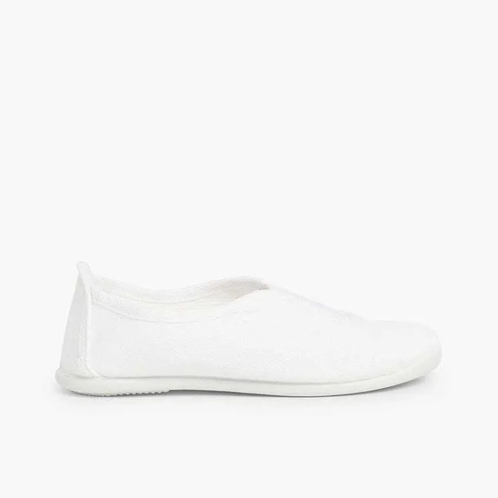 Zapatos Colegiales<Pisamonas Zapatillas Tela Gimnasia