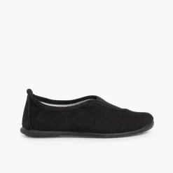Zapatos Colegiales<Pisamonas Zapatillas Tela Gimnasia