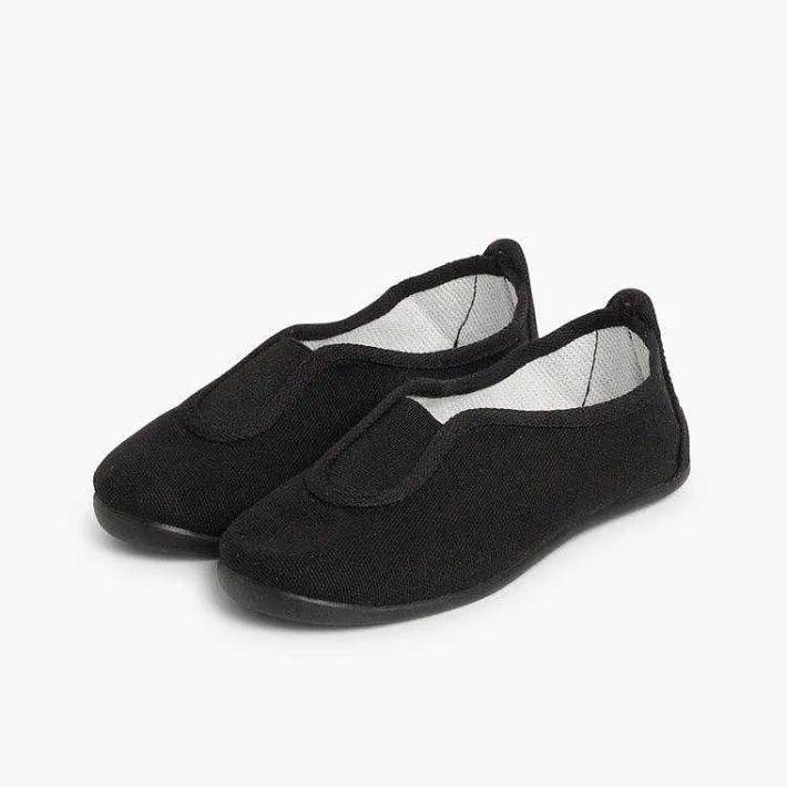 Zapatos Colegiales<Pisamonas Zapatillas Tela Gimnasia
