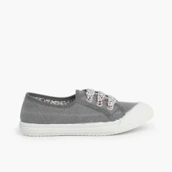 Zapatillas<Pisamonas Zapatillas Tela Punta Goma Cordones