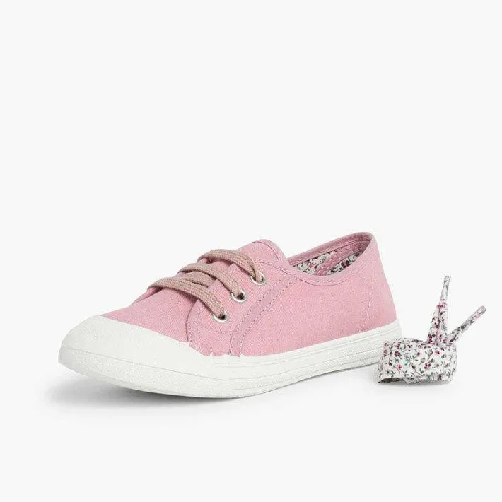 Zapatillas<Pisamonas Zapatillas Tela Punta Goma Cordones