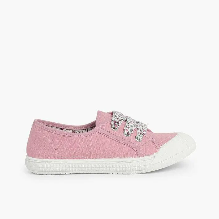 Zapatillas<Pisamonas Zapatillas Tela Punta Goma Cordones