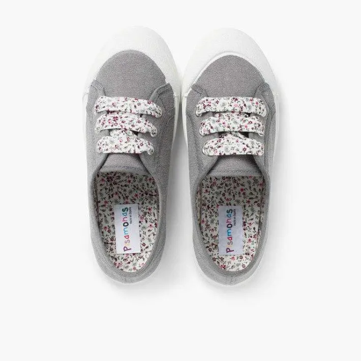 Zapatillas<Pisamonas Zapatillas Tela Punta Goma Cordones