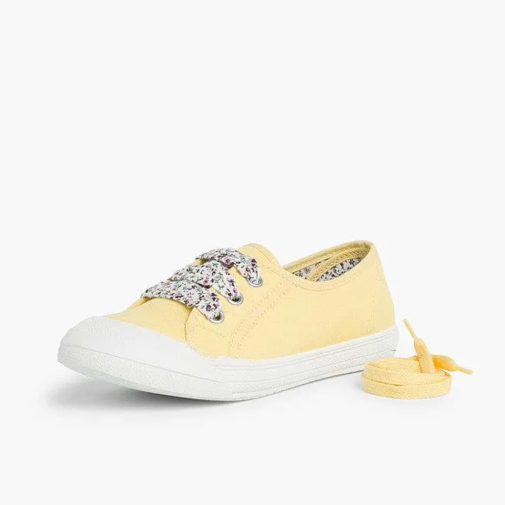Zapatillas<Pisamonas Zapatillas Tela Punta Goma Cordones