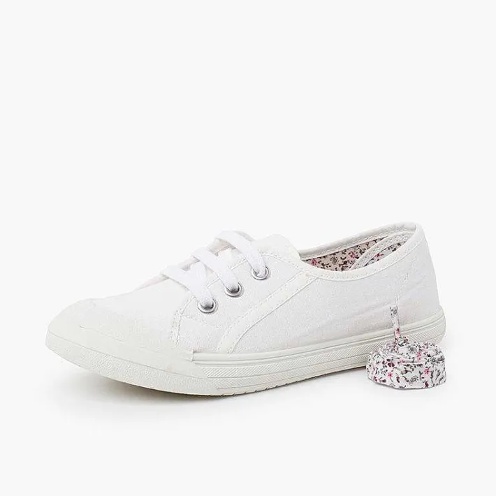 Zapatillas<Pisamonas Zapatillas Tela Punta Goma Cordones