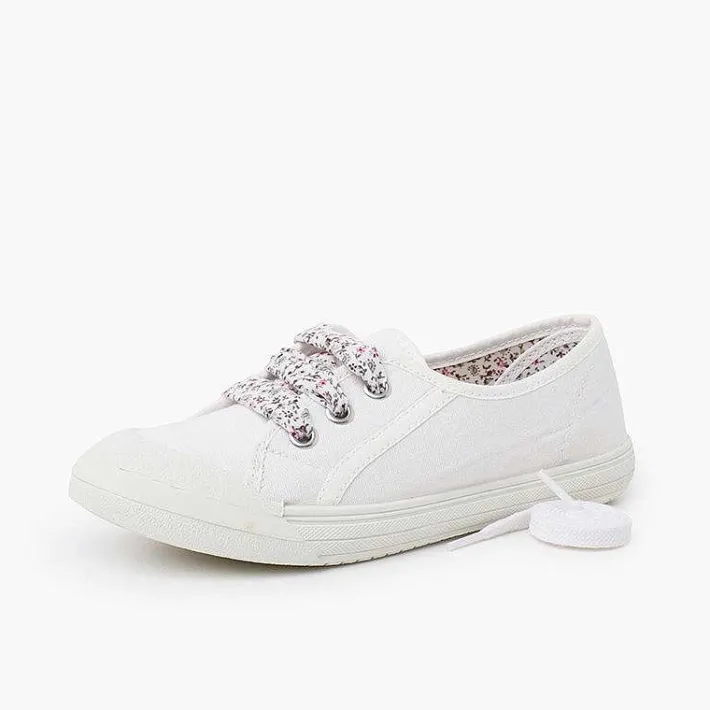 Zapatillas<Pisamonas Zapatillas Tela Punta Goma Cordones