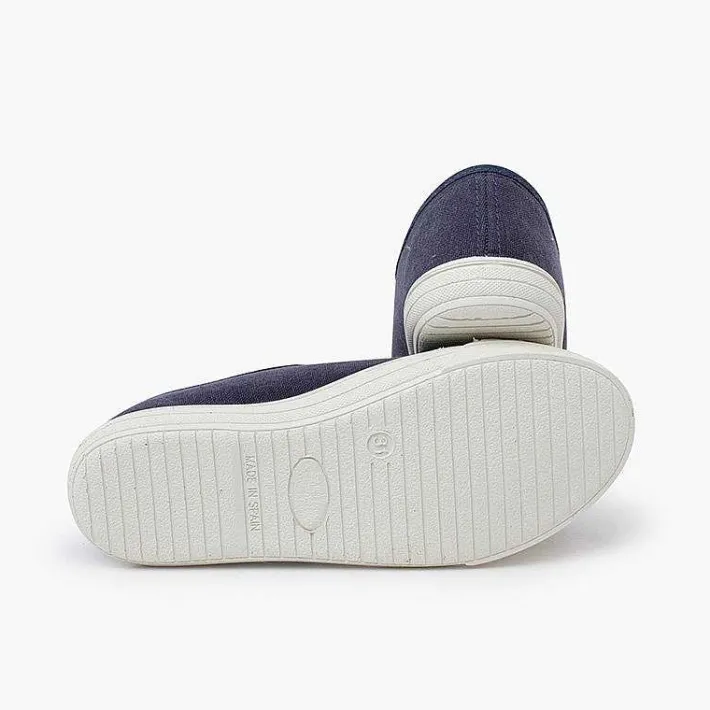 Zapatillas<Pisamonas Zapatillas Tela Punta Goma Cordones