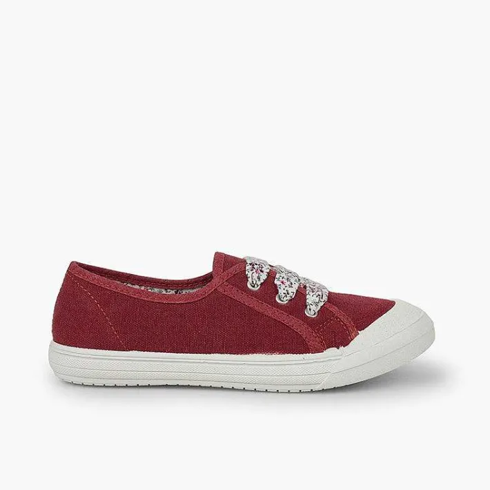 Zapatillas<Pisamonas Zapatillas Tela Punta Goma Cordones
