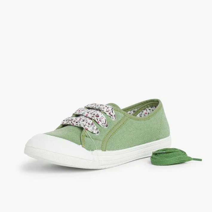 Zapatillas<Pisamonas Zapatillas Tela Punta Goma Cordones