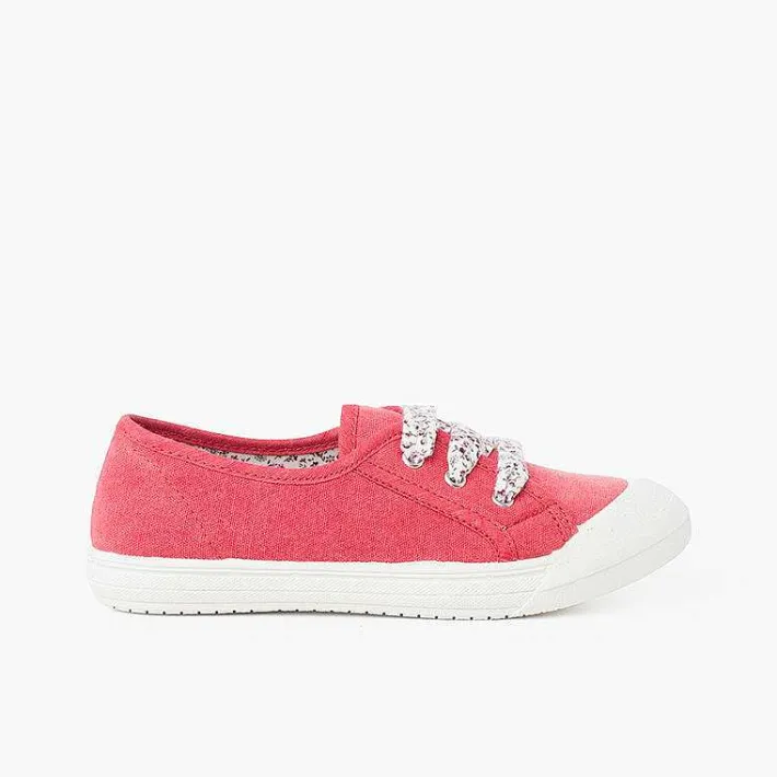 Zapatillas<Pisamonas Zapatillas Tela Punta Goma Cordones