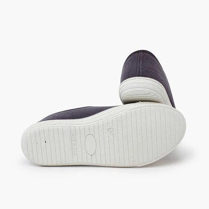 Zapatillas<Pisamonas Zapatillas Tela Punta Goma Cordones