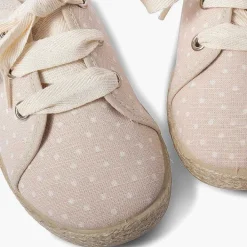 Zapatillas<Pisamonas Zapatillas Tela Puntitos Niña