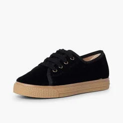 Zapatillas<Pisamonas Zapatillas Terciopelo Cordones Suela Ancha Niños
