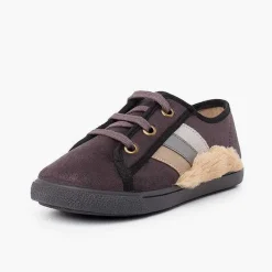 Zapatillas<Pisamonas Zapatillas Tipo Tenis Nube Pelito Color Gris