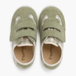 Zapatillas<Pisamonas Zapatillas Vichy Y Serraje Tira Adherente Doble