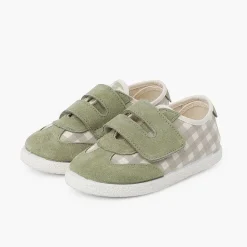 Zapatillas<Pisamonas Zapatillas Vichy Y Serraje Tira Adherente Doble