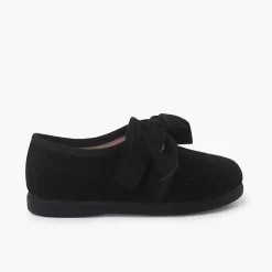 Blucher<Pisamonas Zapatito Niños Tipo Blucher Con Lazo Y Picados