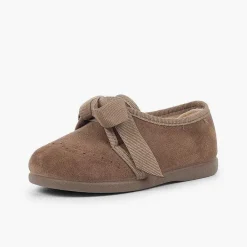 Blucher<Pisamonas Zapatito Niños Tipo Blucher Con Lazo Y Picados