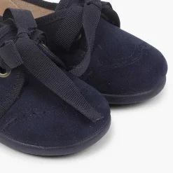 Blucher<Pisamonas Zapatito Niños Tipo Blucher Con Lazo Y Picados