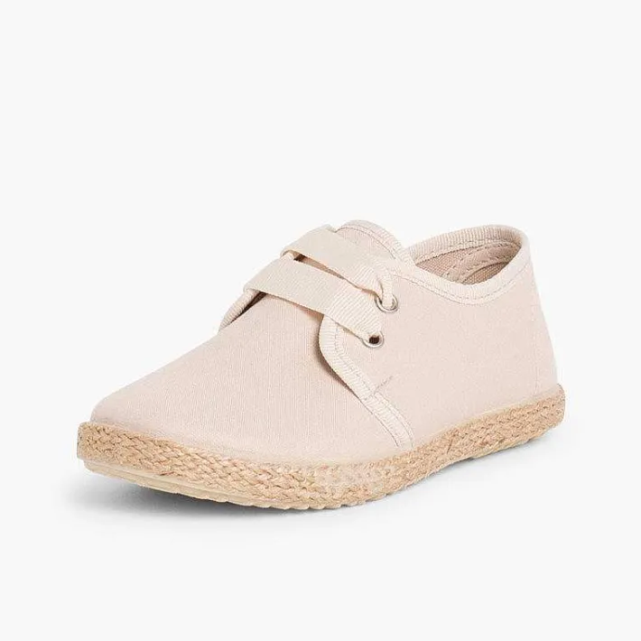 Zapatos Comunión<Pisamonas Zapato Blucher Piso Alpargata Efecto Raso