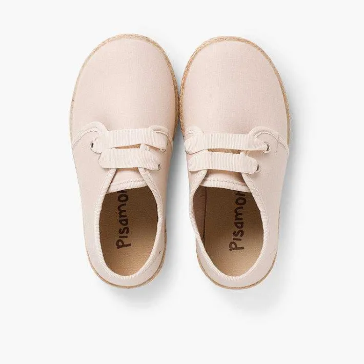Zapatos Comunión<Pisamonas Zapato Blucher Piso Alpargata Efecto Raso