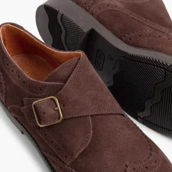 Zapatos Colegiales<Pisamonas Zapato Blucher Serraje Hebilla