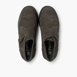 Zapatos Colegiales<Pisamonas Zapato Blucher Serraje Hebilla