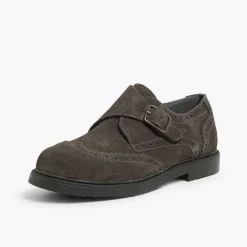 Zapatos Colegiales<Pisamonas Zapato Blucher Serraje Hebilla