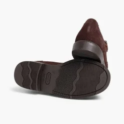 Zapatos Colegiales<Pisamonas Zapato Blucher Serraje Hebilla