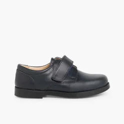Zapatos Colegiales<Pisamonas Zapato Colegial Escolares Niño Tira Adherente