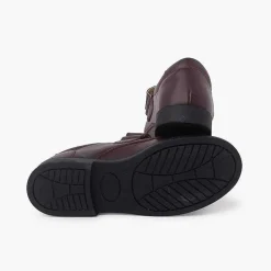 Zapatos Colegiales<Pisamonas Zapato Colegial Escolares Niño Tira Adherente
